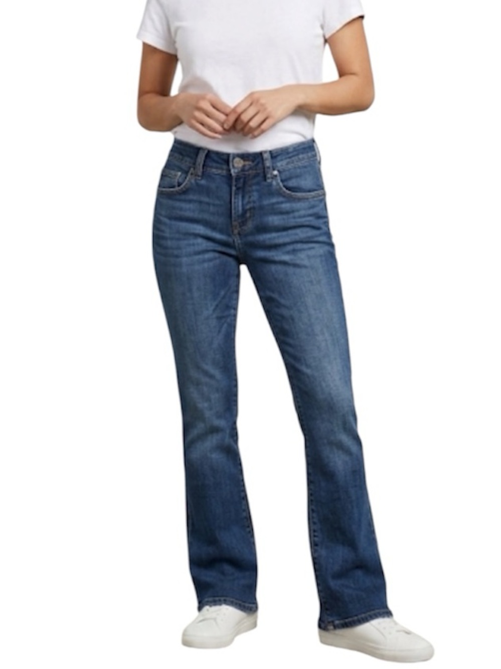 Simply Vera Vera Wang Low Rise Dark Wash Bootcut Jeans